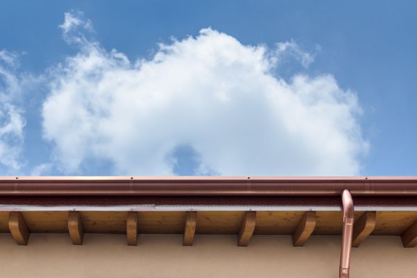 Copper Gutter Installation in Show Low