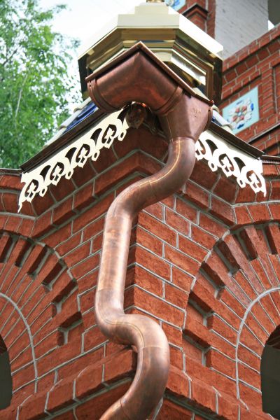 Church Downspout Installation in Show Low