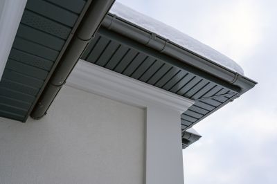 Gutter System with Secure Mounting